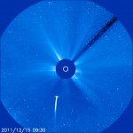 Comet Lovejoy plunges towards Sun